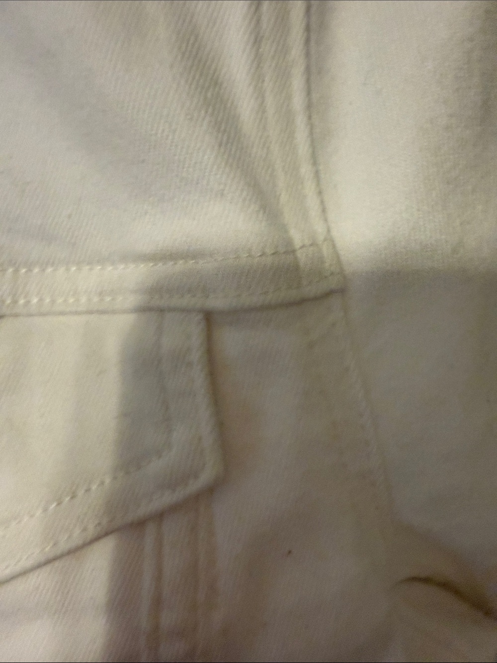 Vineyard Vines White Denim Jacket - Button-Front - Picture 4 of 4
